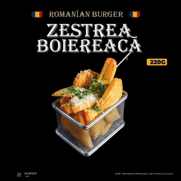 Cartofi prajiti cu Branzeturi maturate